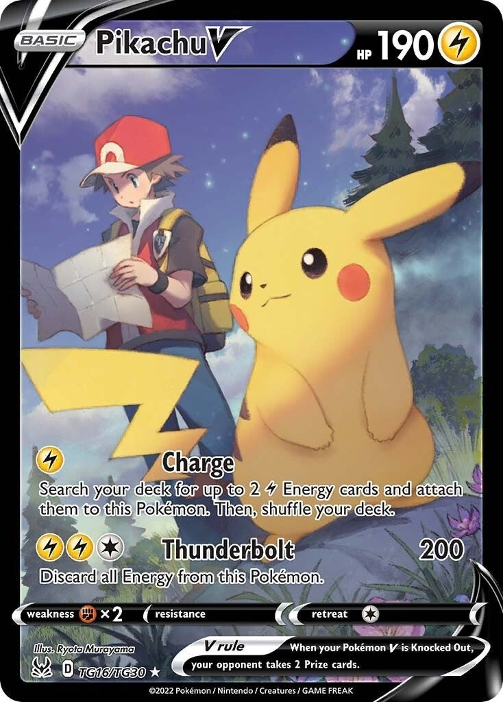 Image for Pikachu V (TG16/TG30) (SWSH11: TG) - Pokemon