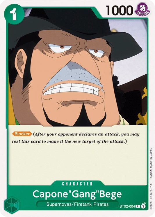 Image for Capone"Gang"Bege (ST02-004) (ST-02) - One Piece Card Game