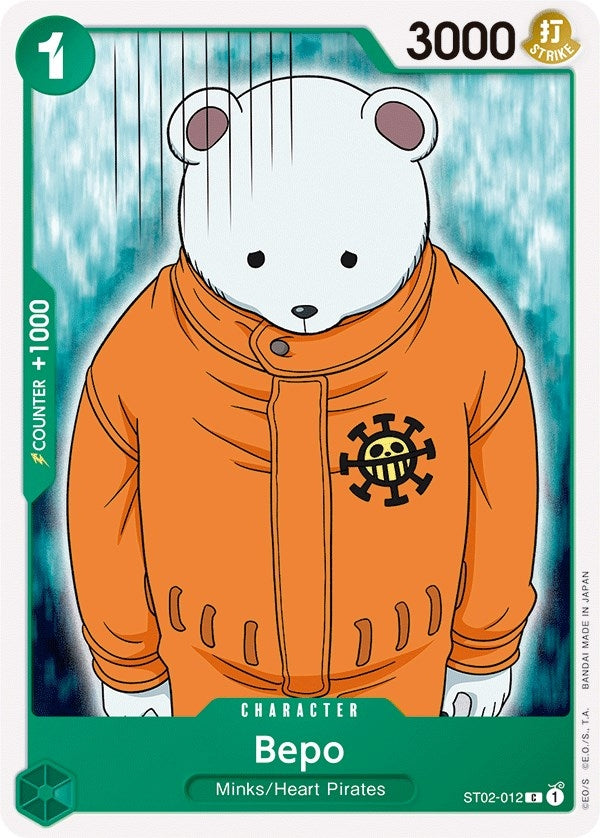 Image for Bepo (ST02-012) (ST-02) - One Piece Card Game
