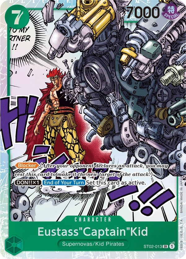 Image for Eustass"Captain"Kid (013) (ST02-013) (ST-02) - One Piece Card Game