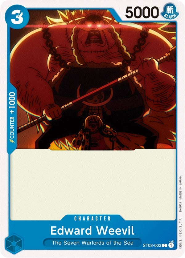 Image for Edward Weevil (ST03-002) (ST-03) - One Piece Card Game
