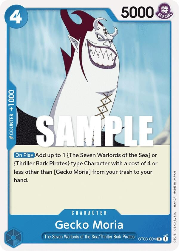 Image for Gecko Moria (ST03-004) (ST-03) - One Piece Card Game