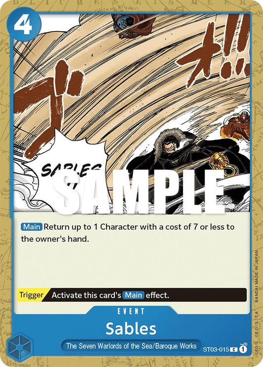 Image for Sables (ST03-015) (ST-03) - One Piece Card Game