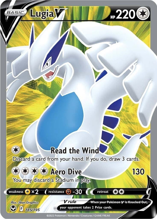Image for Lugia V (Full Art) (185/195) (SWSH12) - Pokemon