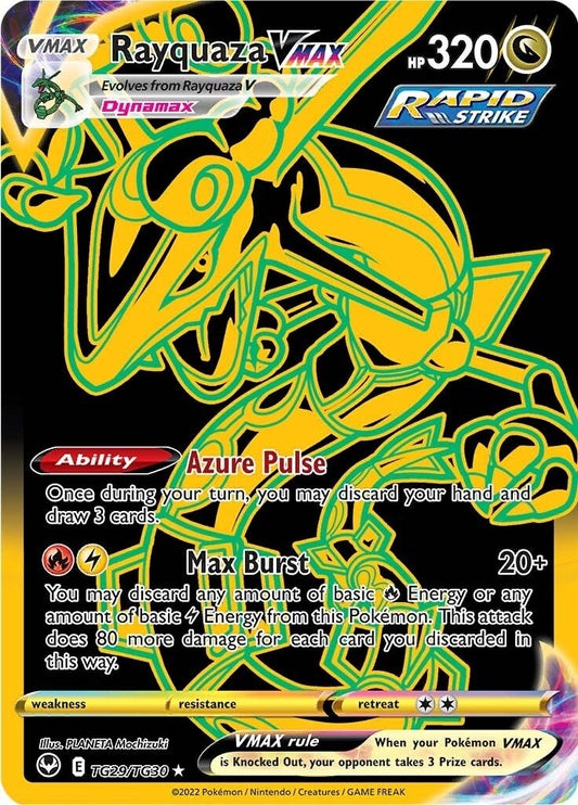 Image for Rayquaza VMAX (Secret) (TG29/TG30) (SWSH12: TG) - Pokemon