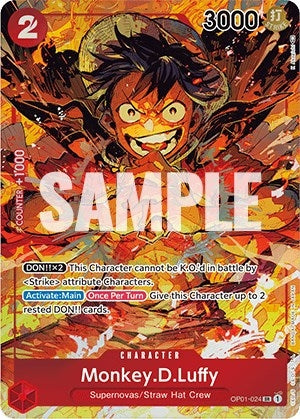 Image for Monkey.D.Luffy (024) (Parallel) (OP01-024) - One Piece Card Game