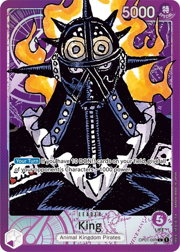 Image for King (091) (Parallel) (OP01-091) - One Piece Card Game