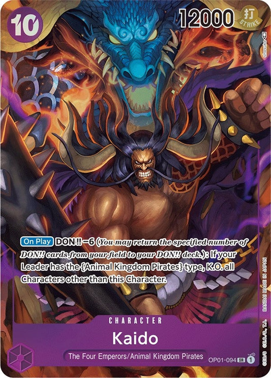 Image for Kaido (094) (Parallel) (OP01-094) - One Piece Card Game
