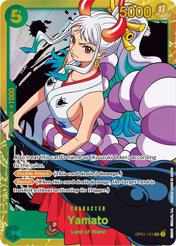 Image for Yamato (OP01-121) - One Piece Card Game