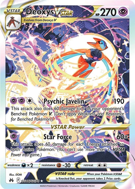 Image for Deoxys VSTAR (GG46/GG70) (CRZ:GG) - Pokemon