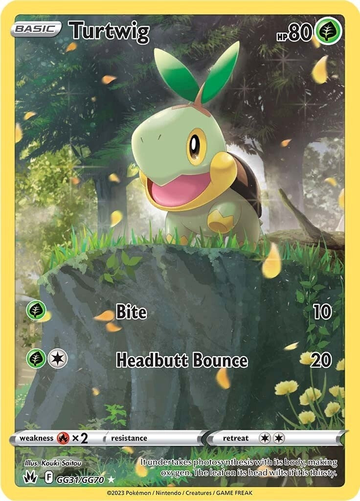 Image for Turtwig (GG31/GG70) (CRZ:GG) - Pokemon