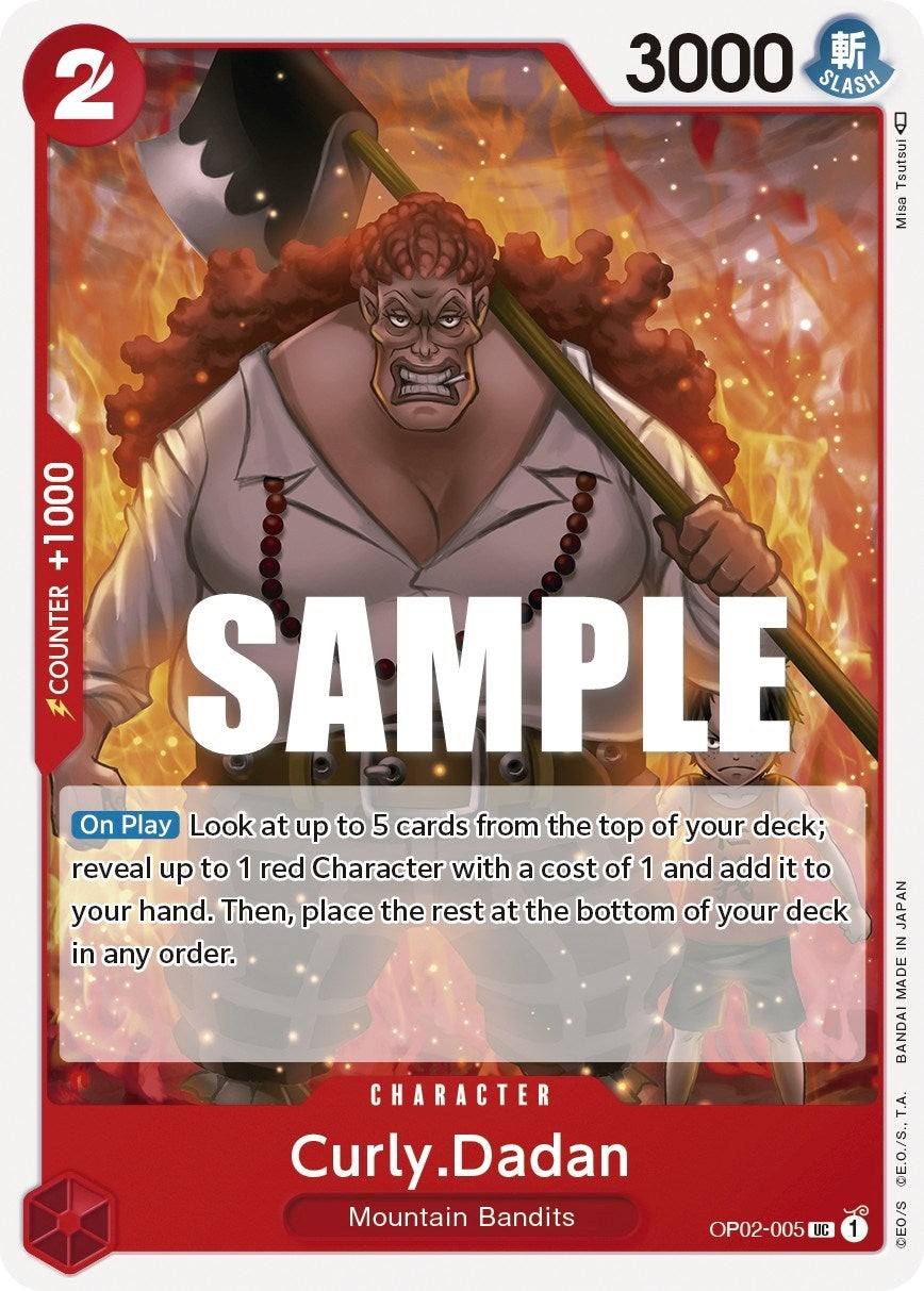 Image for Curly.Dadan (OP02-005) - One Piece Card Game
