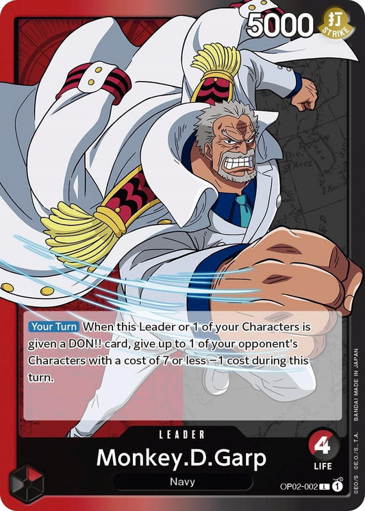 Image for Monkey.D.Garp (002) (OP02-002) - One Piece Card Game