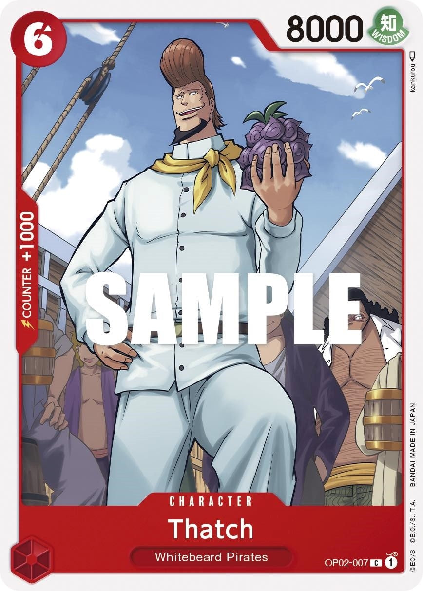 Image for Thatch (OP02-007) - One Piece Card Game
