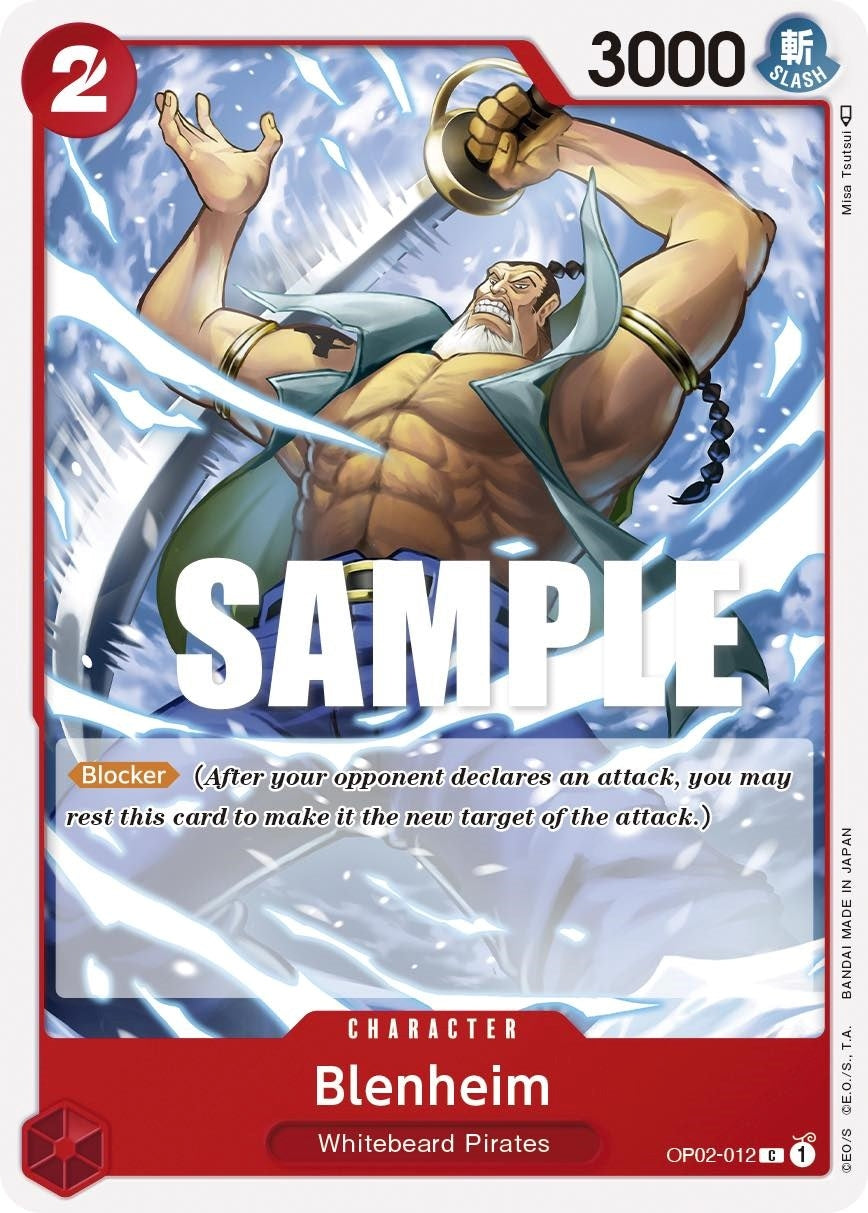 Image for Blenheim (OP02-012) - One Piece Card Game