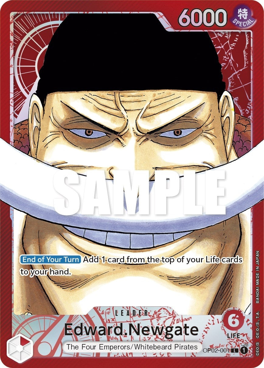 Image for Edward.Newgate (001) (Alternate Art) (OP02-001) - One Piece Card Game