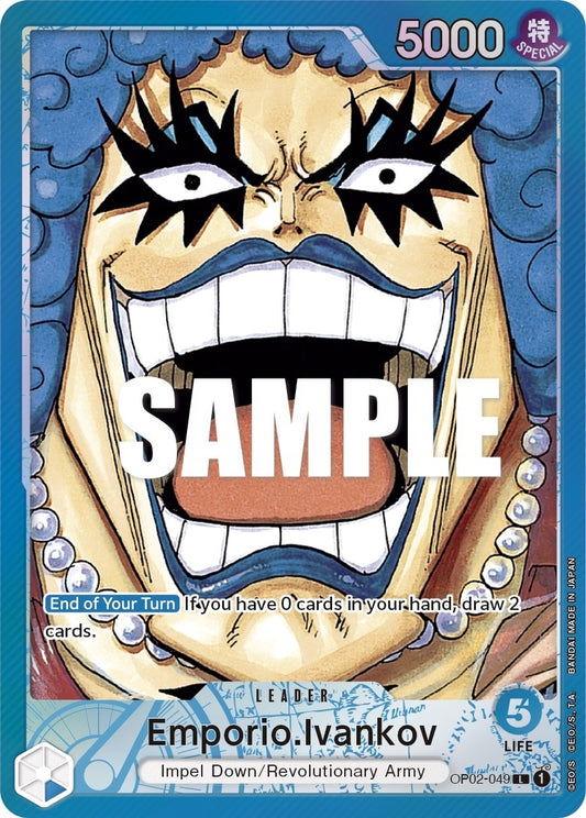 Image for Emporio.Ivankov (049) (Alternate Art) (OP02-049) - One Piece Card Game