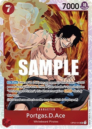 Image for Portgas.D.Ace (OP02-013) - One Piece Card Game