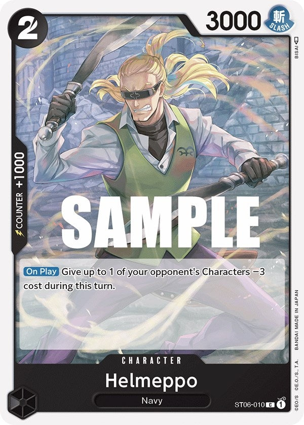 Image for Helmeppo (ST06-010) (ST-06) - One Piece Card Game