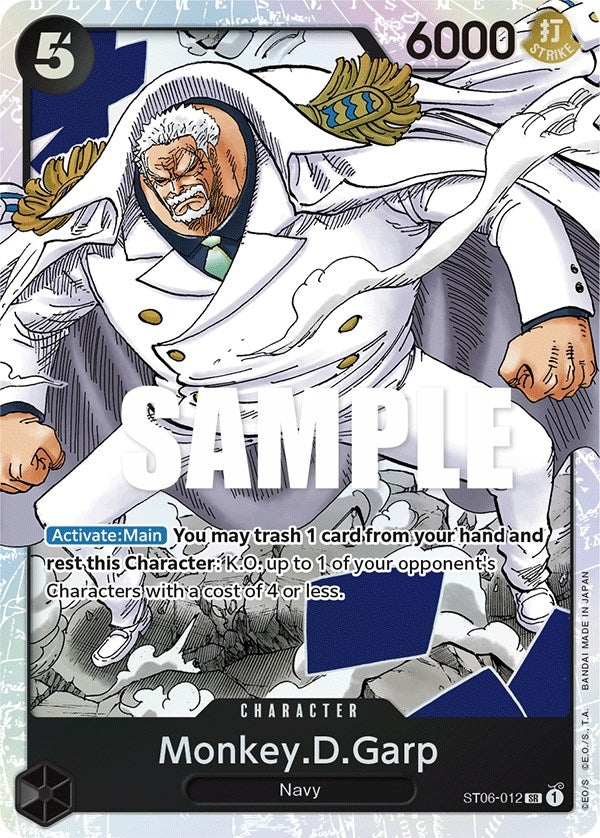 Image for Monkey.D.Garp (ST06-012) (ST-06) - One Piece Card Game