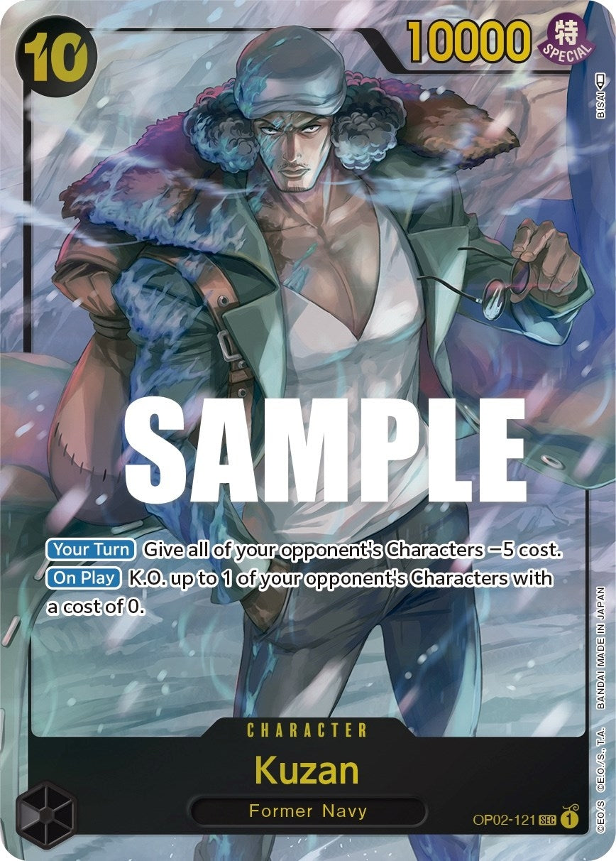 Image for Kuzan (121) (Alternate Art) (OP02-121) - One Piece Card Game