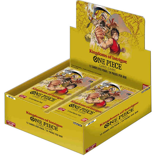 Image for Kingdoms of Intrigue - Booster Box - One Piece Card Game