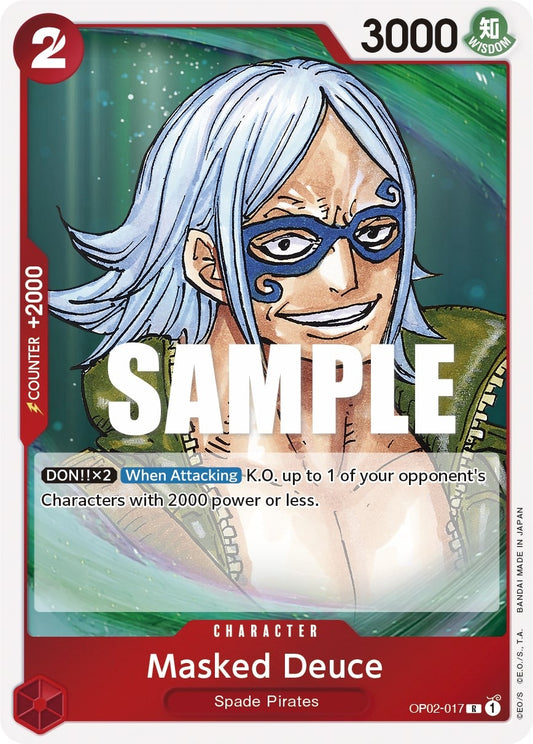 Image for Masked Deuce (OP02-017) - One Piece Card Game