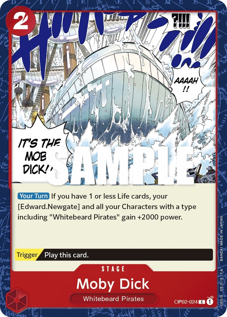 Image for Moby Dick (OP02-024) - One Piece Card Game