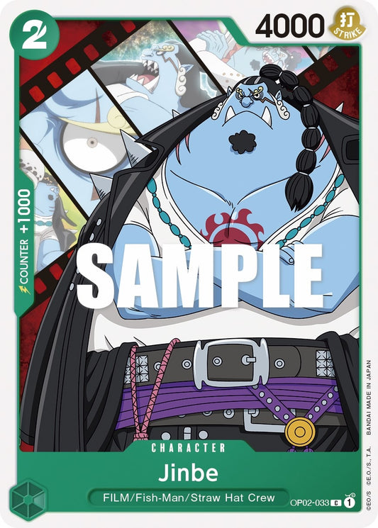 Image for Jinbe (OP02-033) - One Piece Card Game