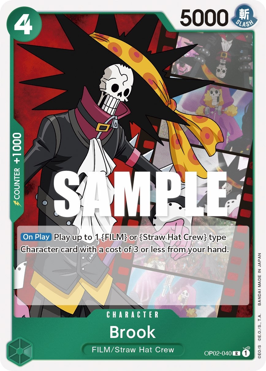 Image for Brook (OP02-040) - One Piece Card Game