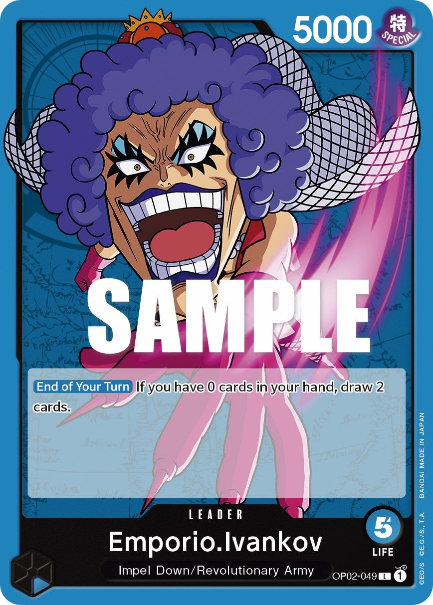 Image for Emporio.Ivankov (049) (OP02-049) - One Piece Card Game