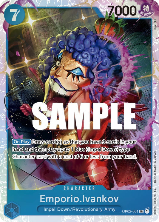 Image for Emporio.Ivankov (051) (OP02-051) - One Piece Card Game