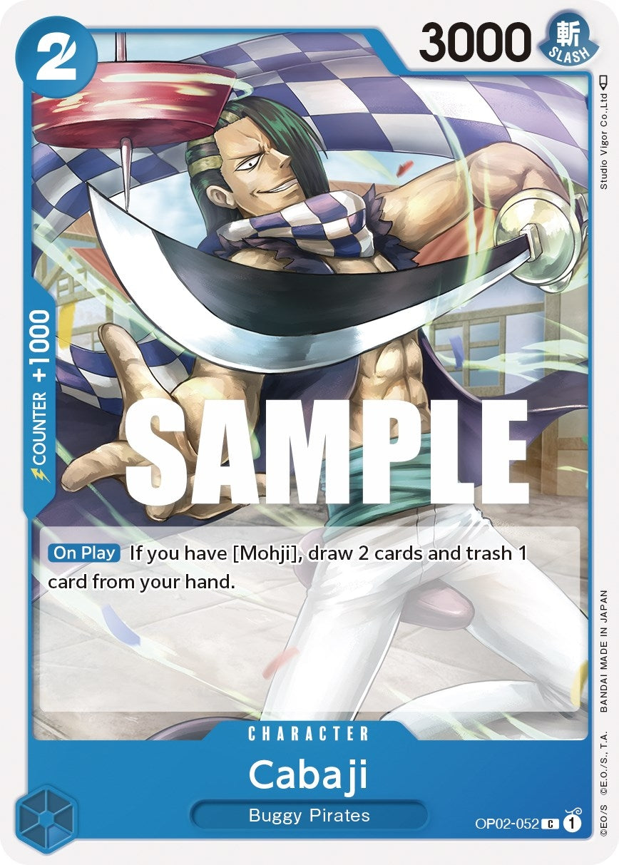Image for Cabaji (OP02-052) - One Piece Card Game