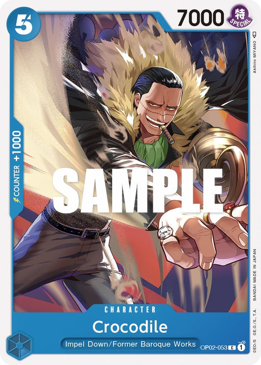 Image for Crocodile (OP02-053) - One Piece Card Game