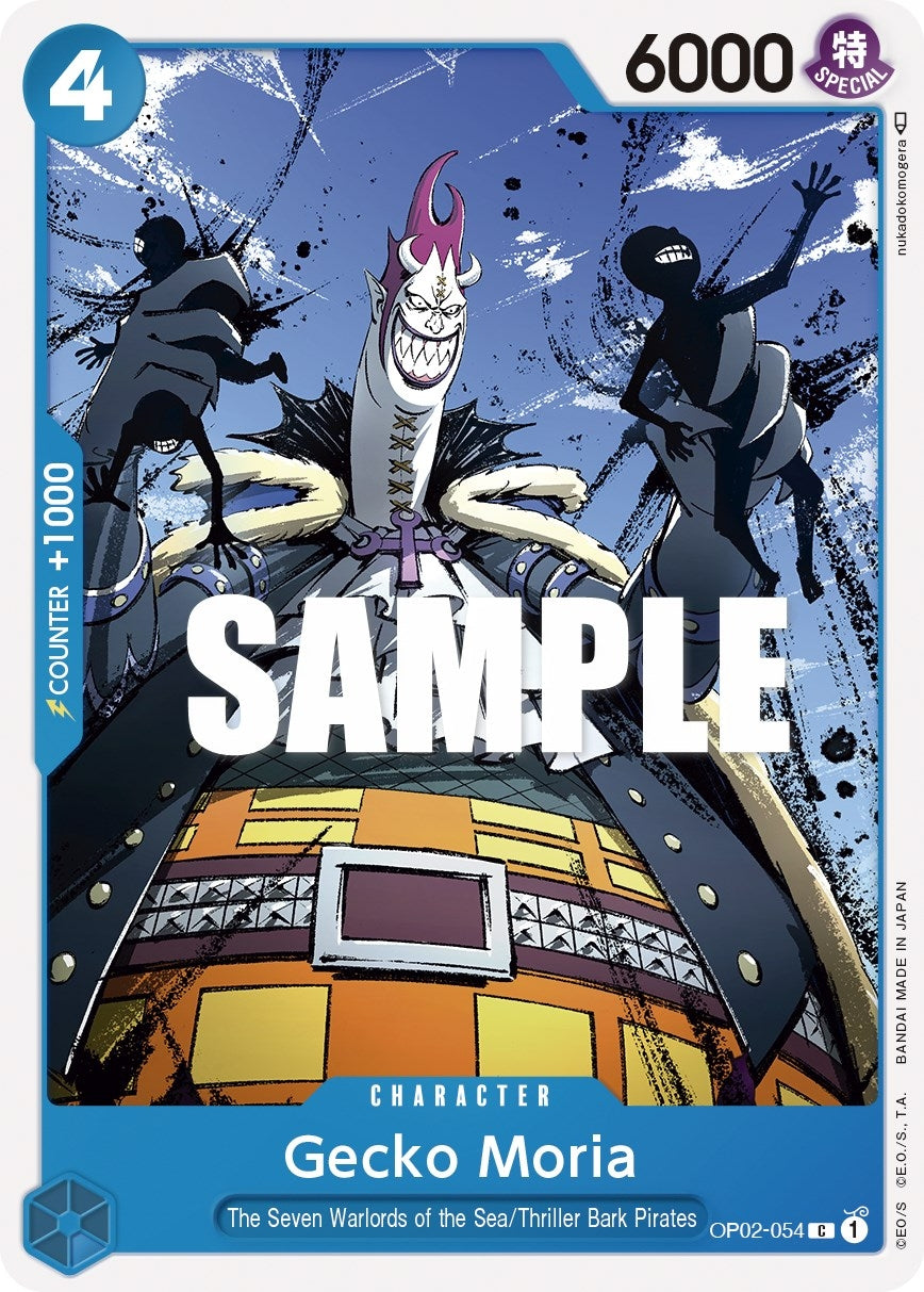 Image for Gecko Moria (OP02-054) - One Piece Card Game