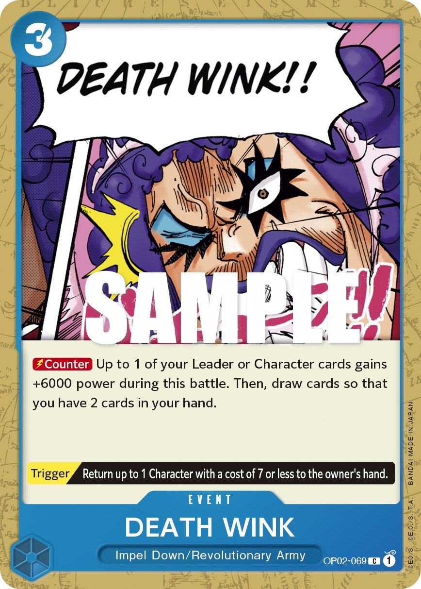 Image for DEATH WINK (OP02-069) - One Piece Card Game