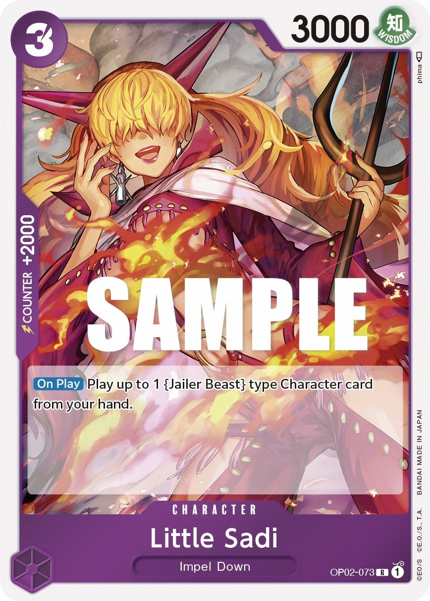 Image for Little Sadi (OP02-073) - One Piece Card Game