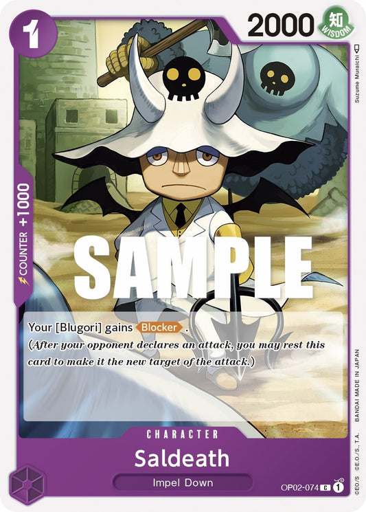 Image for Saldeath (OP02-074) - One Piece Card Game