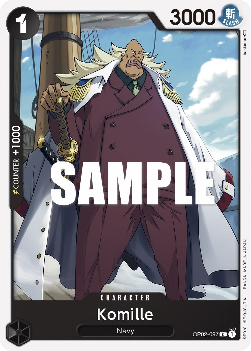 Image for Komille (OP02-097) - One Piece Card Game