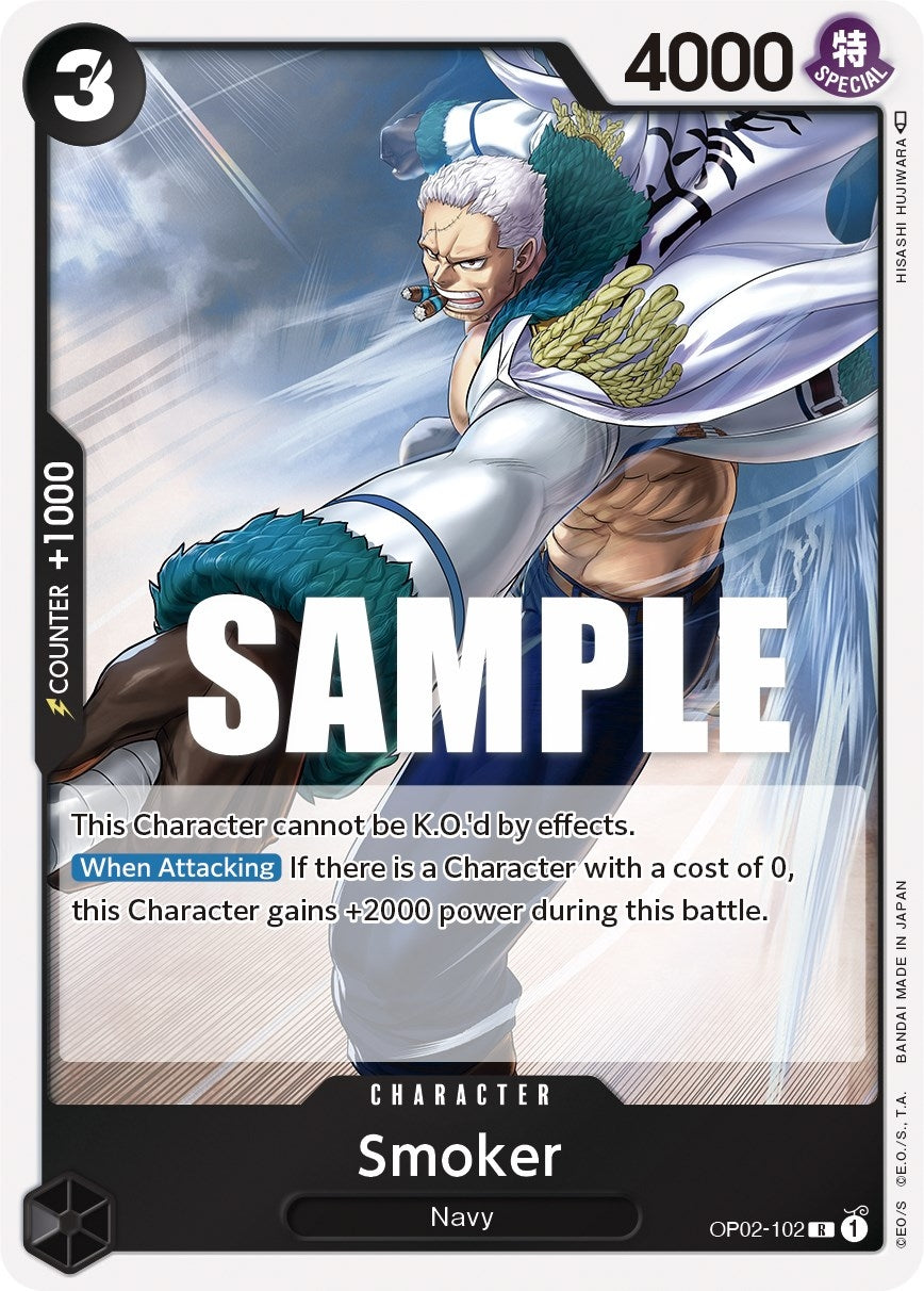Image for Smoker (102) (OP02-102) - One Piece Card Game