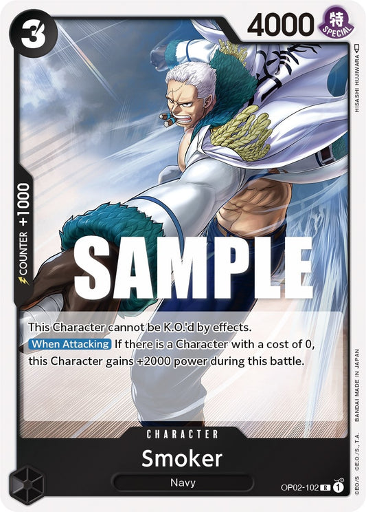 Image for Smoker (102) (OP02-102) - One Piece Card Game