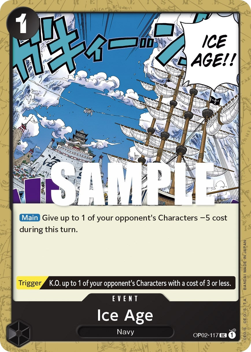 Image for Ice Age (OP02-117) - One Piece Card Game