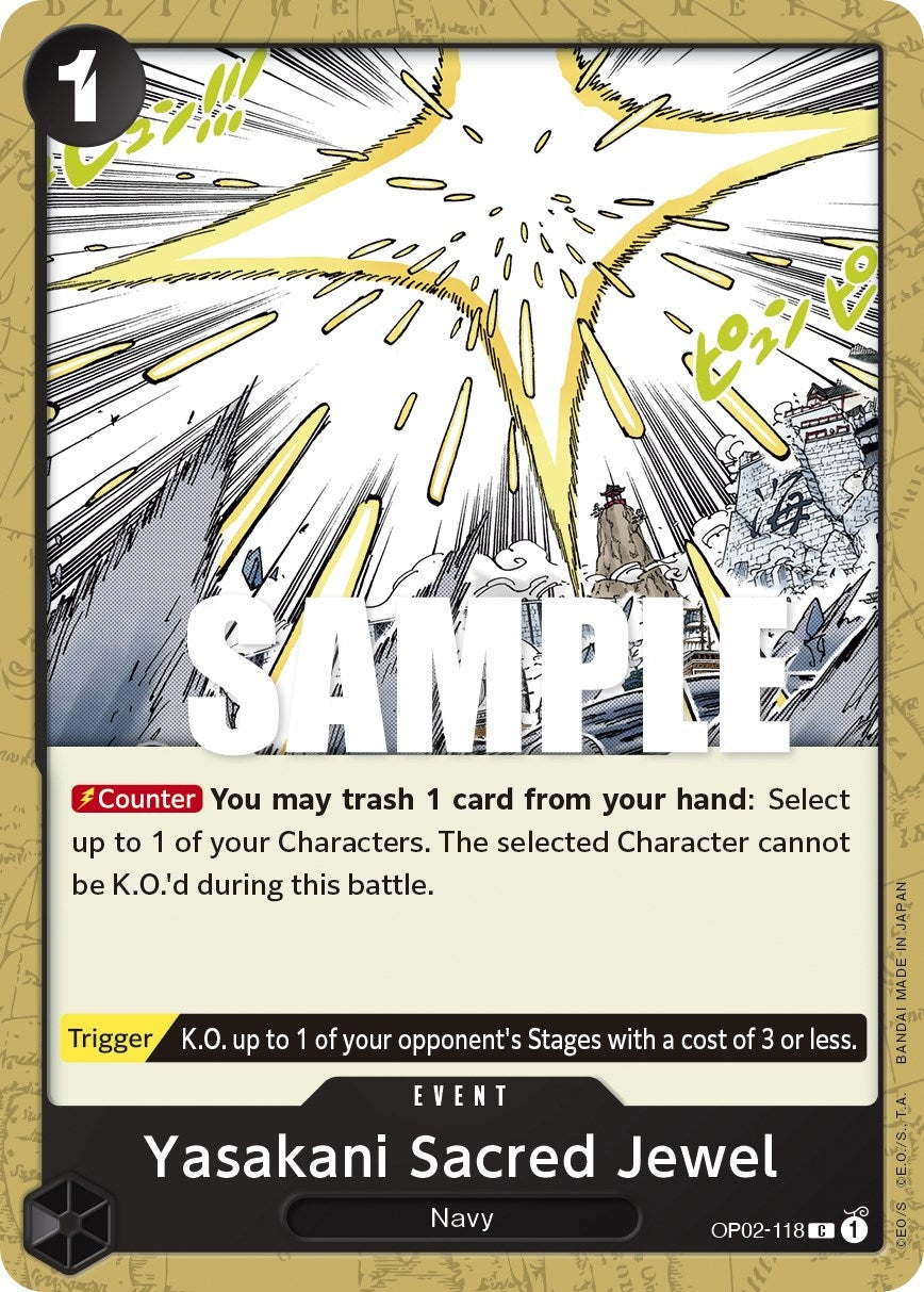 Image for Yasakani Sacred Jewel (OP02-118) - One Piece Card Game