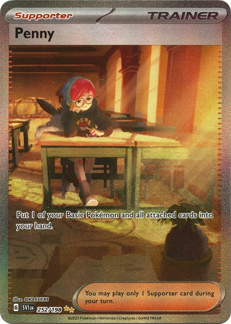 Image for Penny (252/198) (SVI) - Pokemon