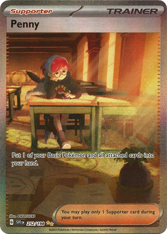 Image for Penny (252/198) (SVI) - Pokemon