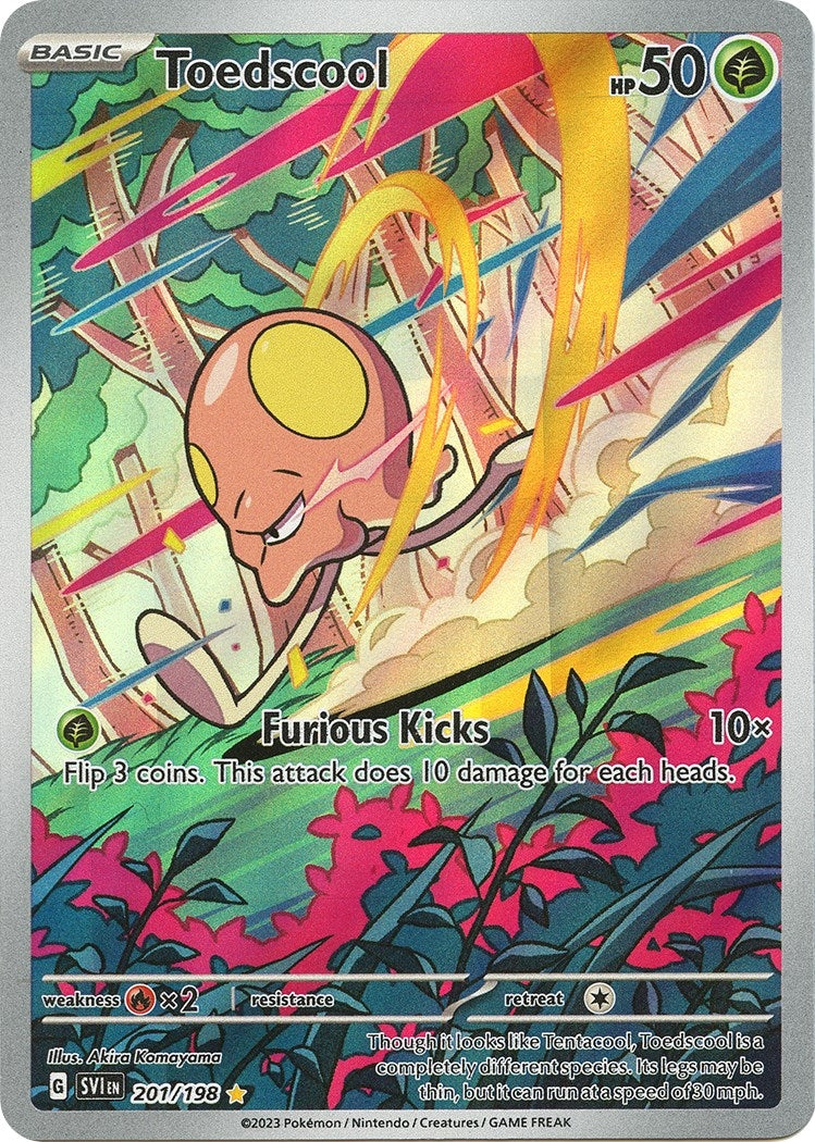 Image for Toedscool (201/198) (SVI) - Pokemon