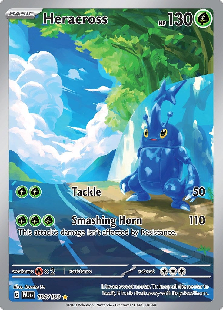 Image for Heracross (194/193) (PAL) - Pokemon