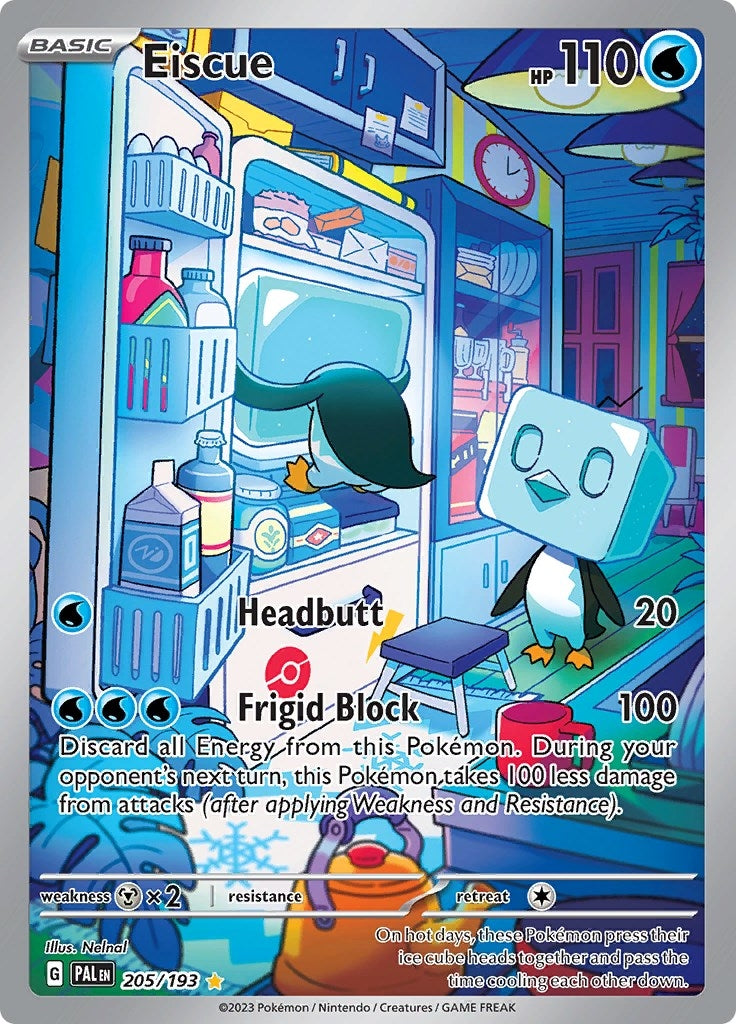 Image for Eiscue (205/193) (PAL) - Pokemon