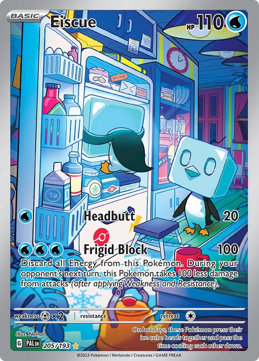 Image for Eiscue (205/193) (PAL) - Pokemon