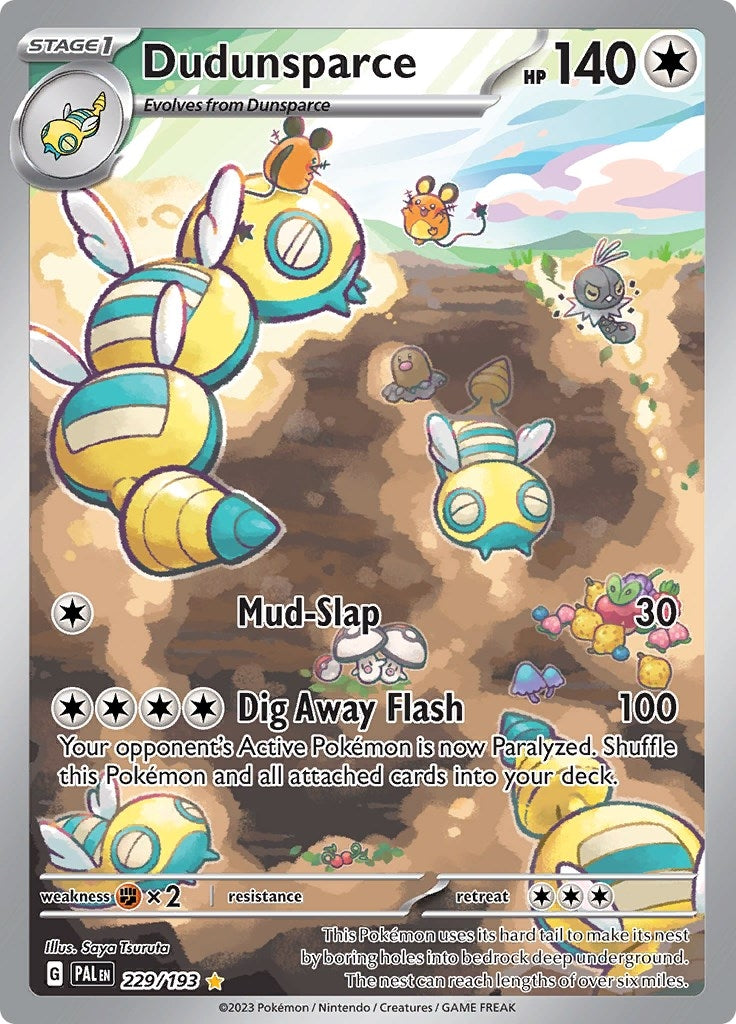 Image for Dudunsparce (229/193) - Pokemon